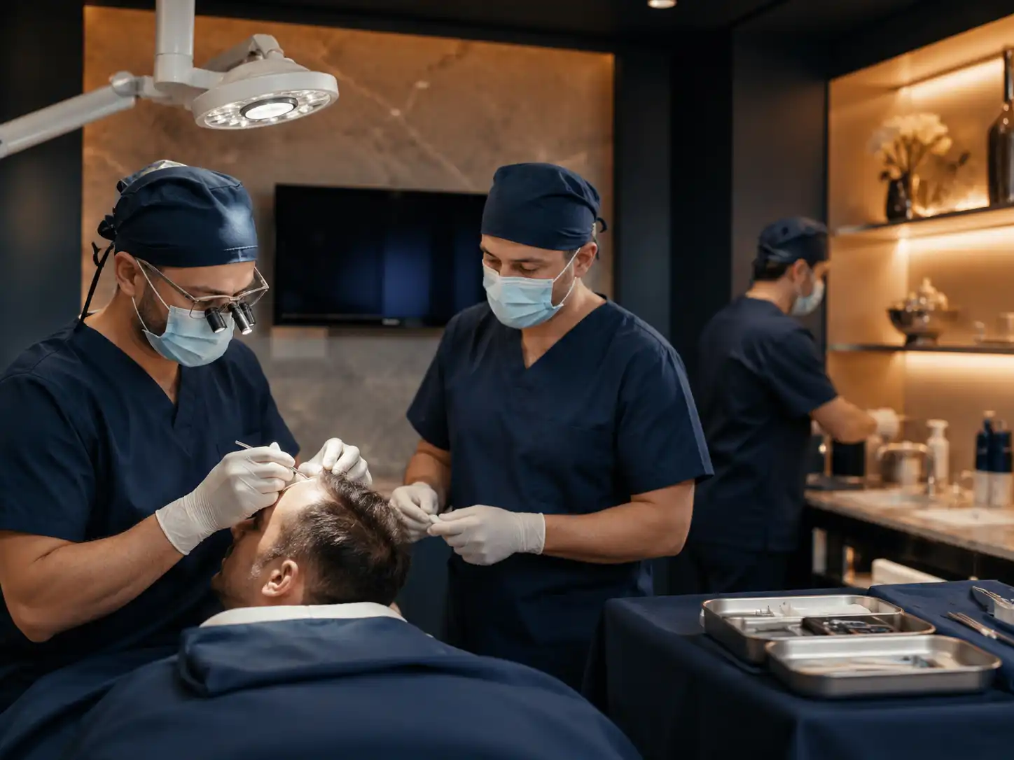 HaarLab präzise Haartransplantation