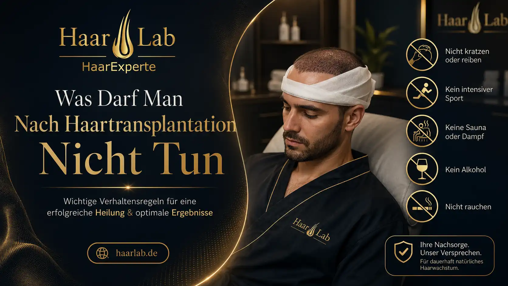 Was Darf Man Nach Haartransplantation Nicht Tun
