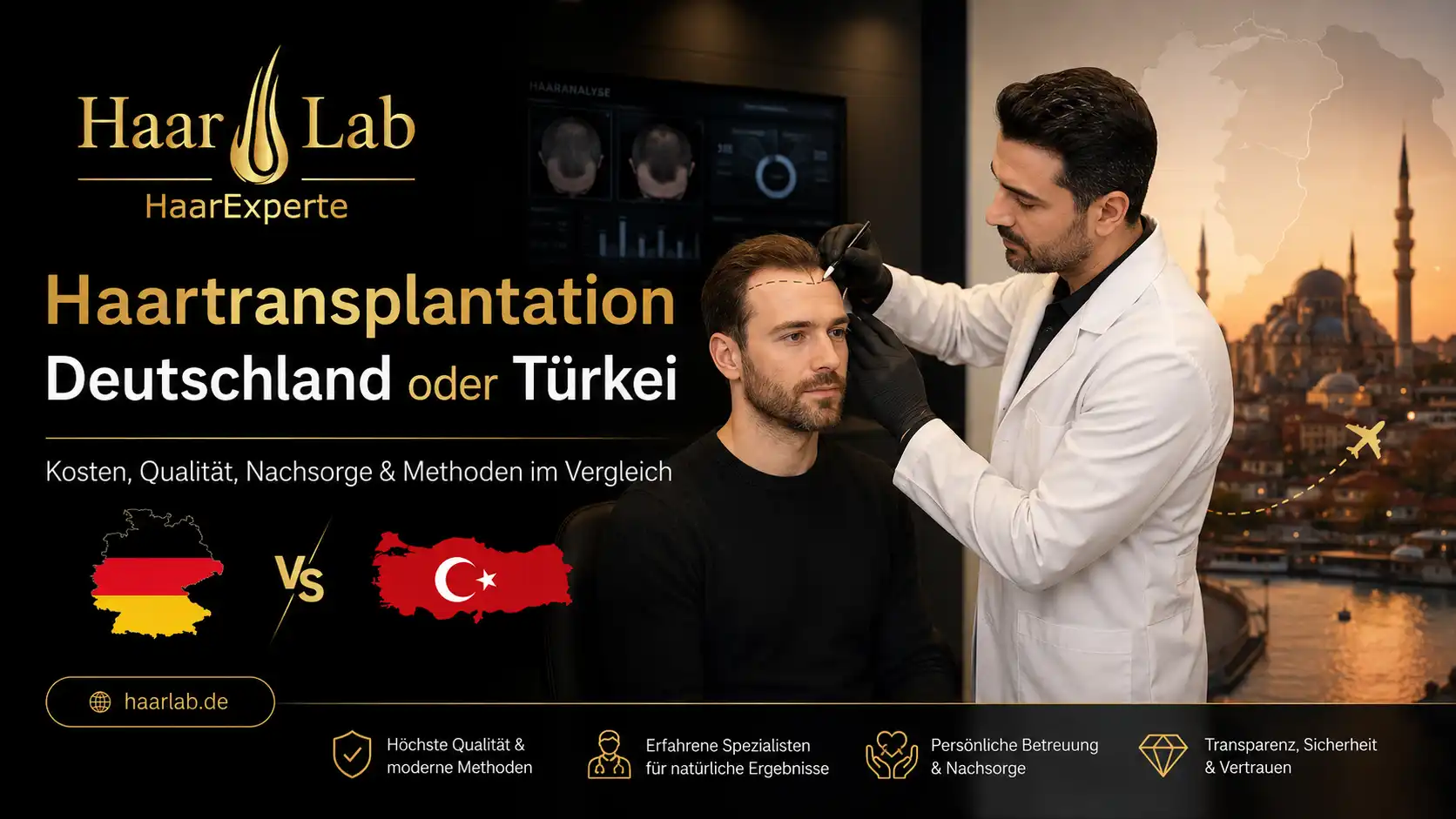 Haartransplantation Deutschland Oder Türkei