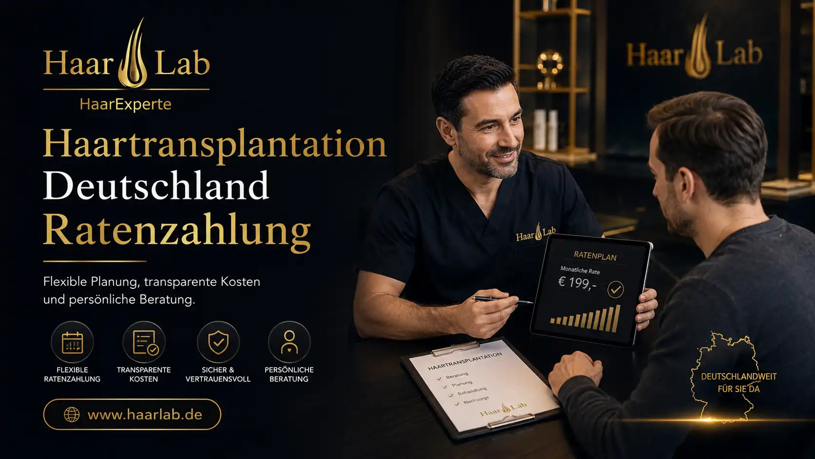 Haartransplantation Deutschland Ratenzahlung