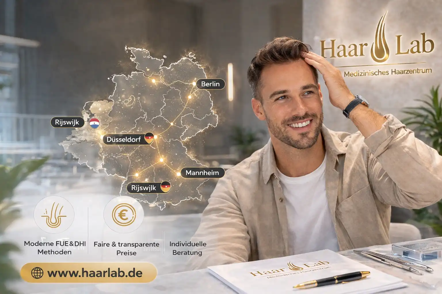 Haartransplantation Kosten Deutschland 2026 – Preise & Vergleich