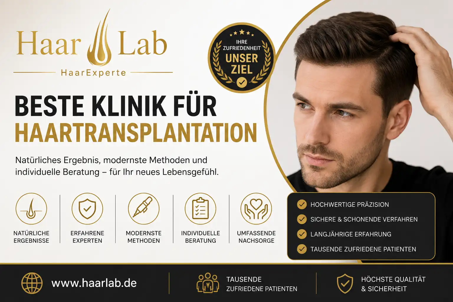 Haartransplantation in Deutschland – 10 Fehler vermeiden