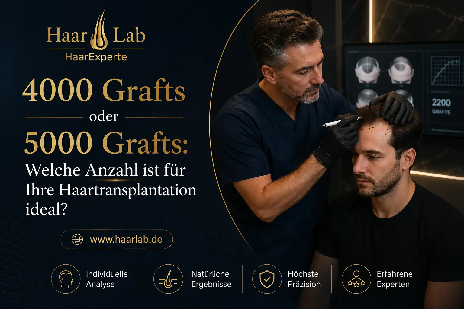 4000 Grafts oder 5000 Grafts: Welche Anzahl ist für Ihre Haartransplantation ideal?