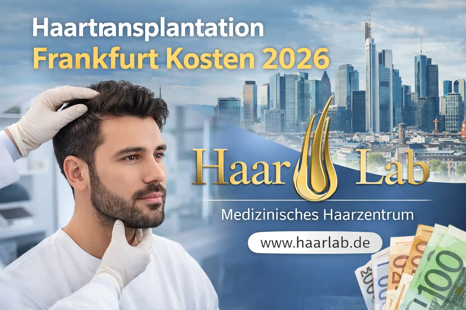 Haartransplantation Frankfurt Kosten 2026 – Preise & Methoden