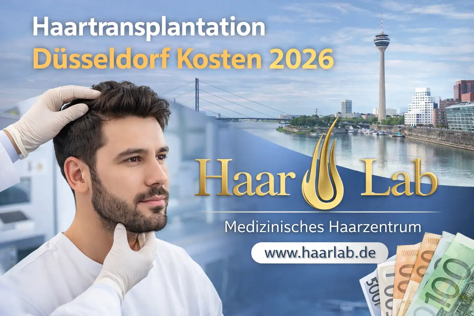 Haartransplantation Düsseldorf Kosten 2026 – Preise & Methoden
