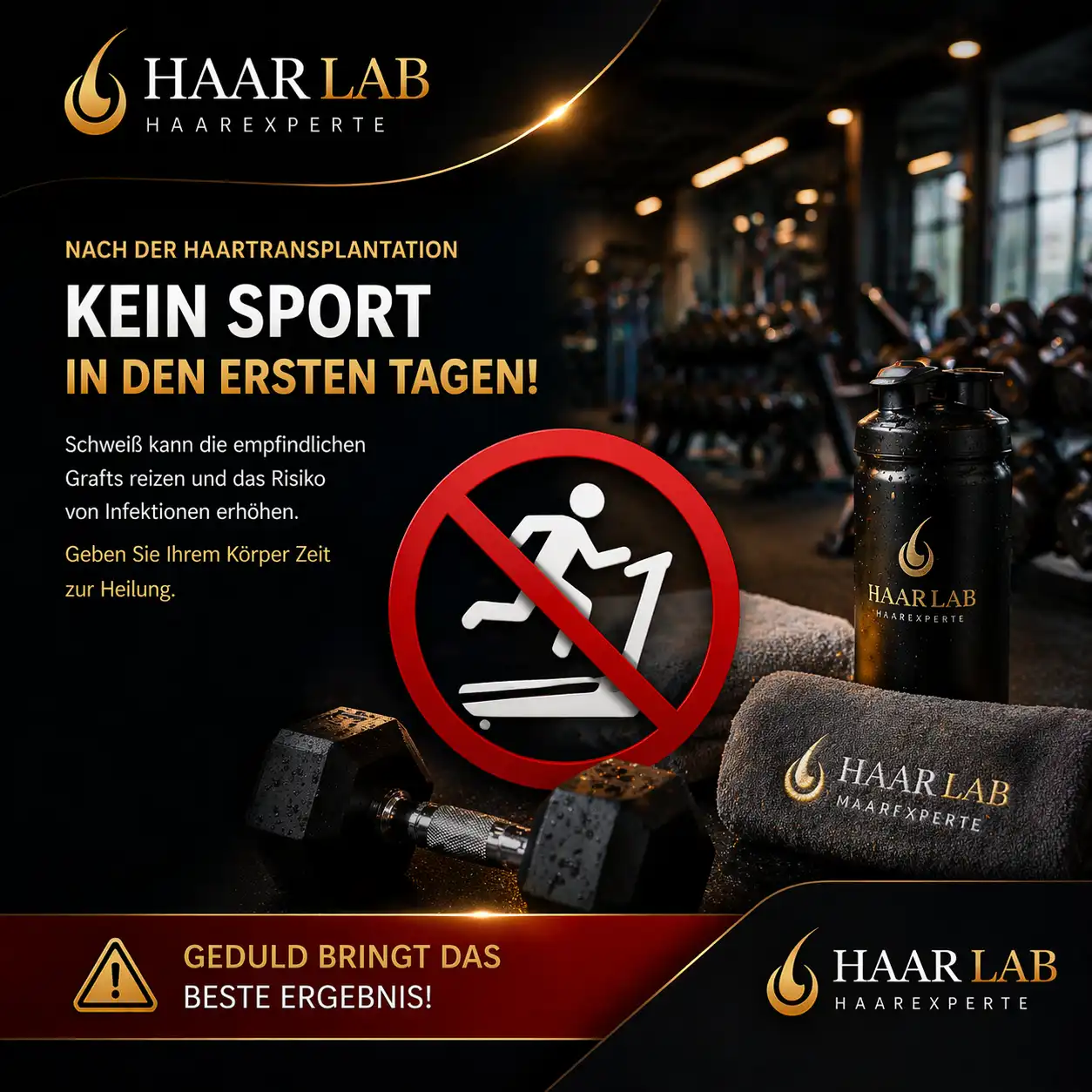 Was darf man nach einer Haartransplantation nicht tun? | HaarLab Guide 2026