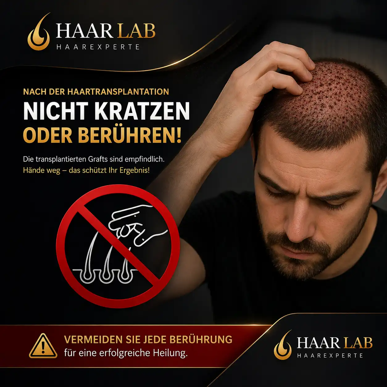 Was darf man nach einer Haartransplantation nicht tun? | HaarLab Guide 2026