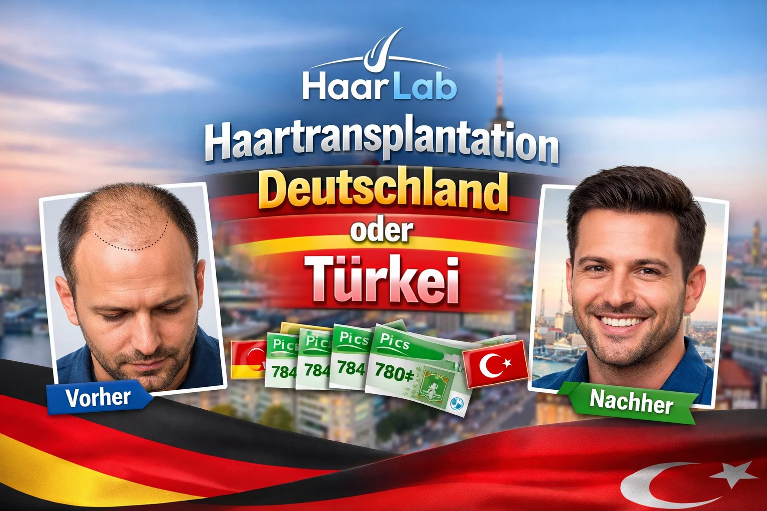 Haartransplantation Deutschland oder Türkei – Wo ist es besser 2026?